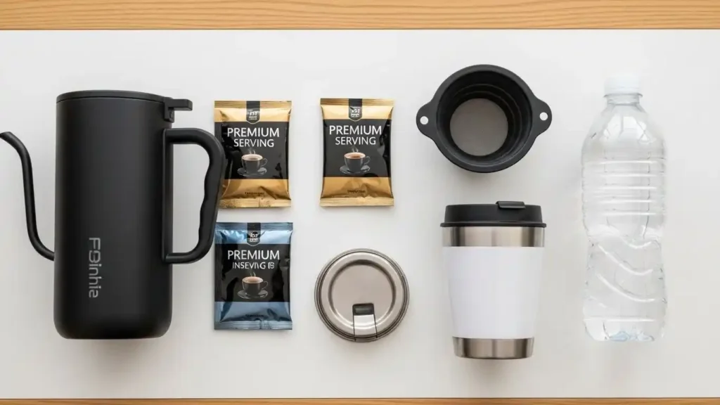 Alternatives to hotel coffee makers for safer coffee options