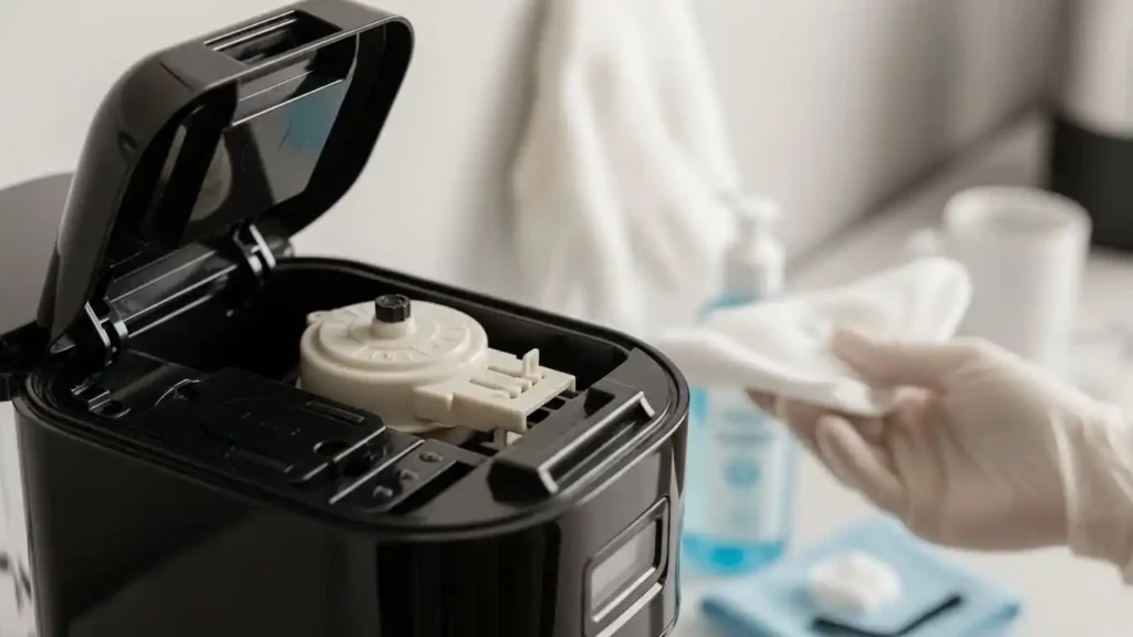 Hotel coffee maker cleanliness and hygiene considerations