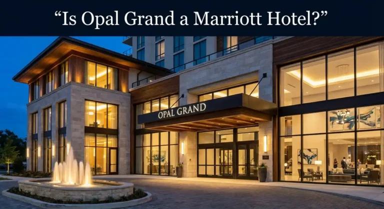 Is Opal Grand a Marriott Hotel