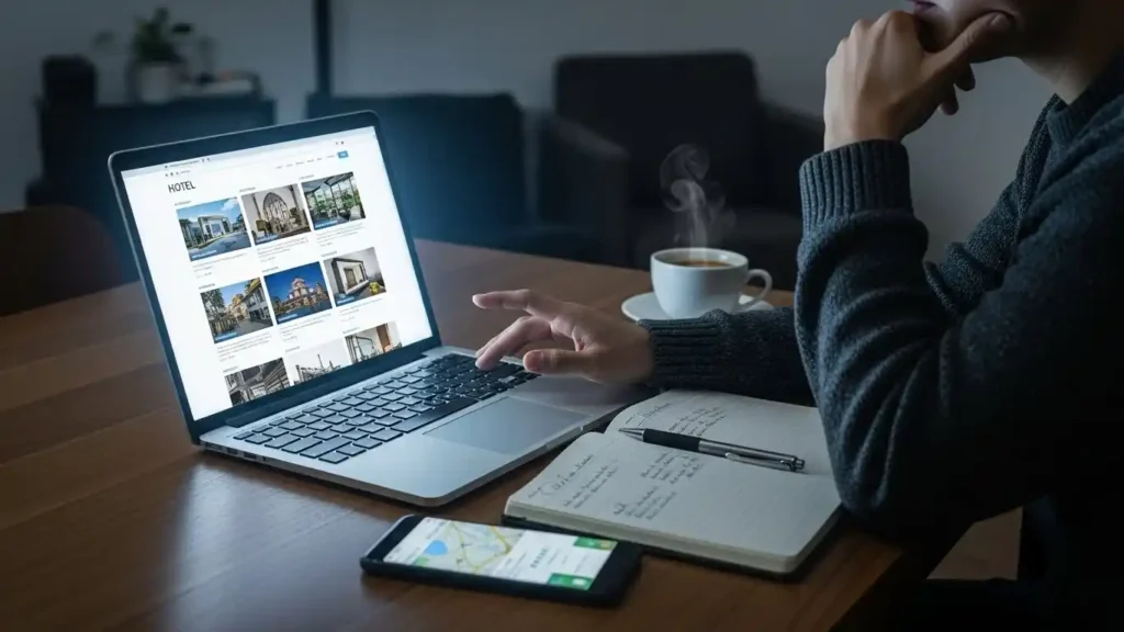 Potential downsides of booking hotels through third-party sites