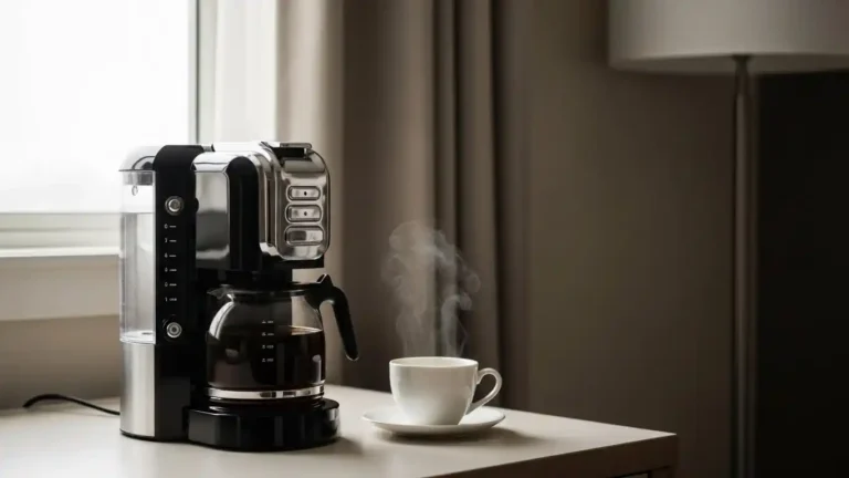 Should you use a hotel coffee maker in your room