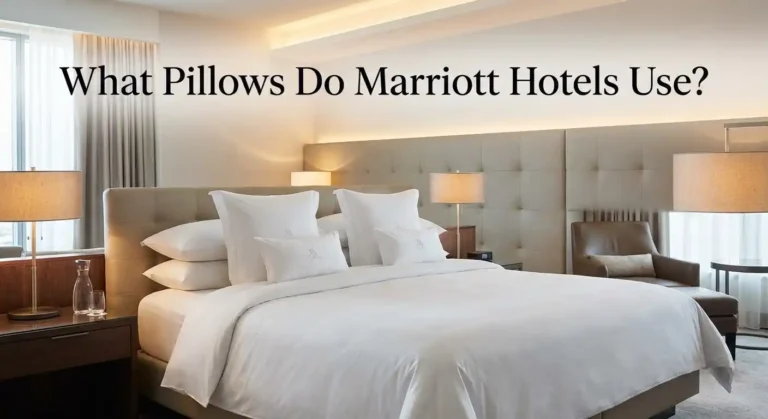 What Pillows Do Marriott Hotels Use