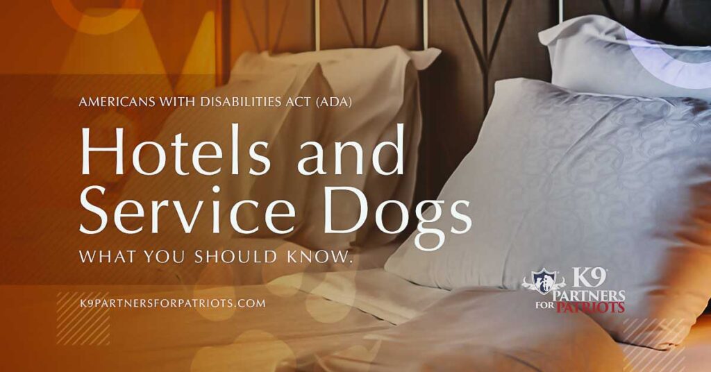 Can a Hotel Charge for a Service Dog