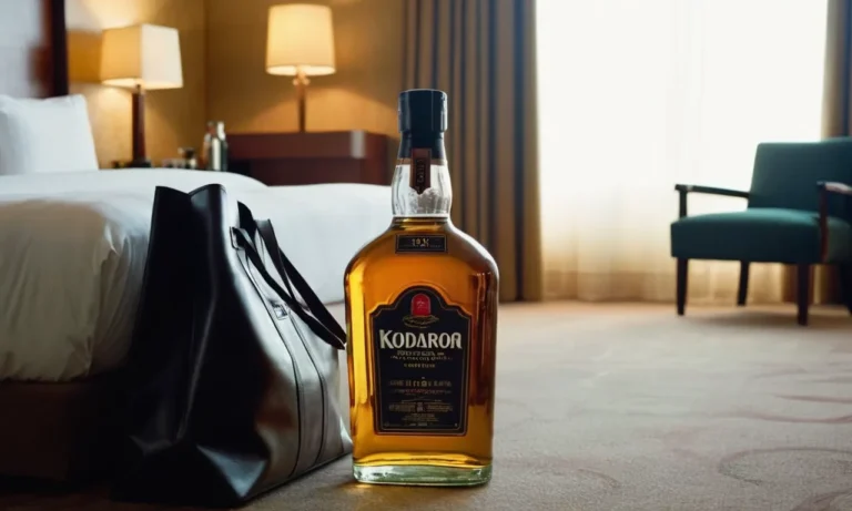 Can You Bring Alcohol into a Hotel