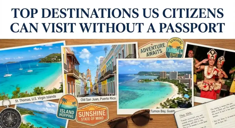 Top Destinations US Citizens Can Visit Without a Passport