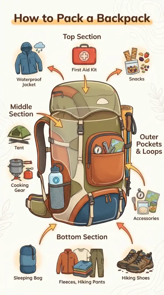 How to Pack your Backpack for Smart Traveling