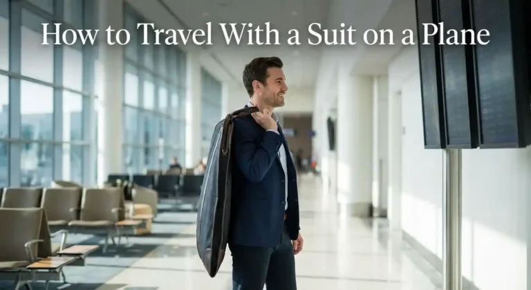 How to Travel With a Suit on a Plane