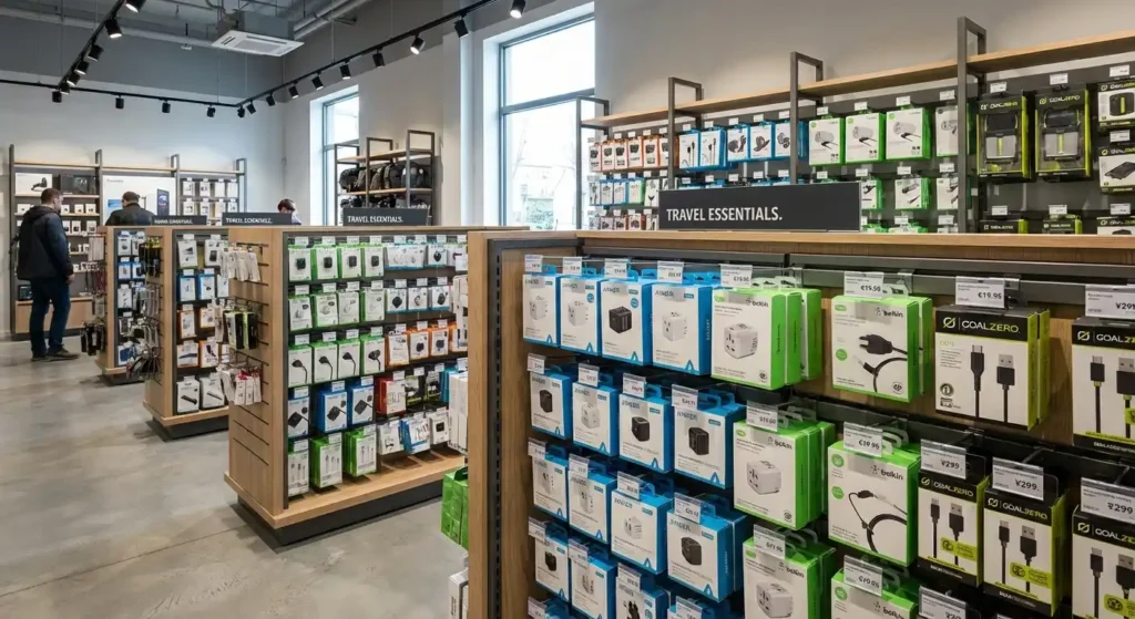 Physical Stores To Buy Travel Adapters