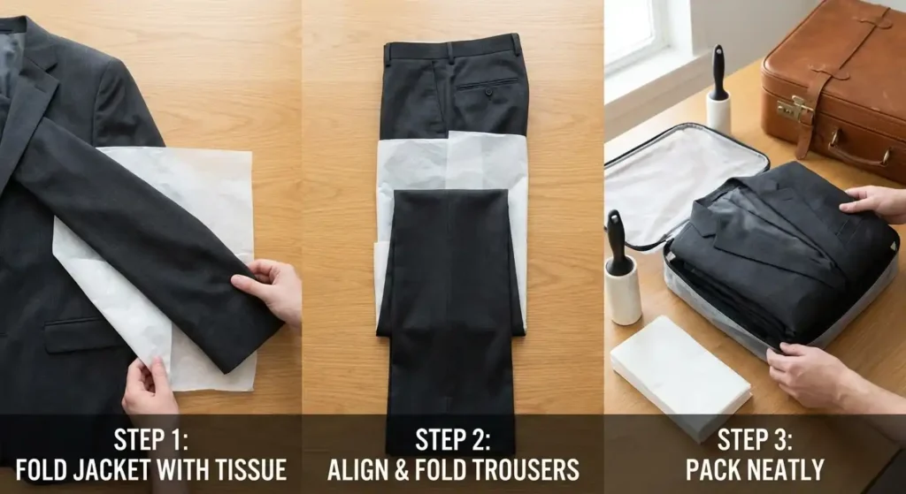 Suit Packing Techniques for air Travel