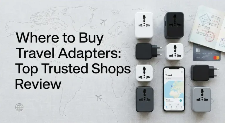 Where to Buy Travel Adapters