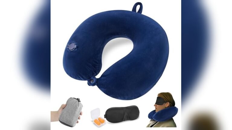 Best Inflatable Travel Neck Pillow for Long Flights 2026: Top Picks Reviewed